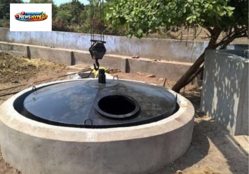 Fixed Dome Biogas Plant.