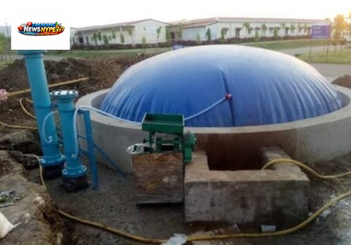 Balloon Flexi Biogas Plant.