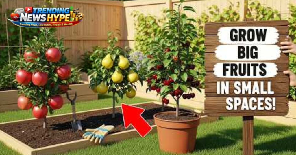 Easy Fruit Trees to Grow in Small Gardens