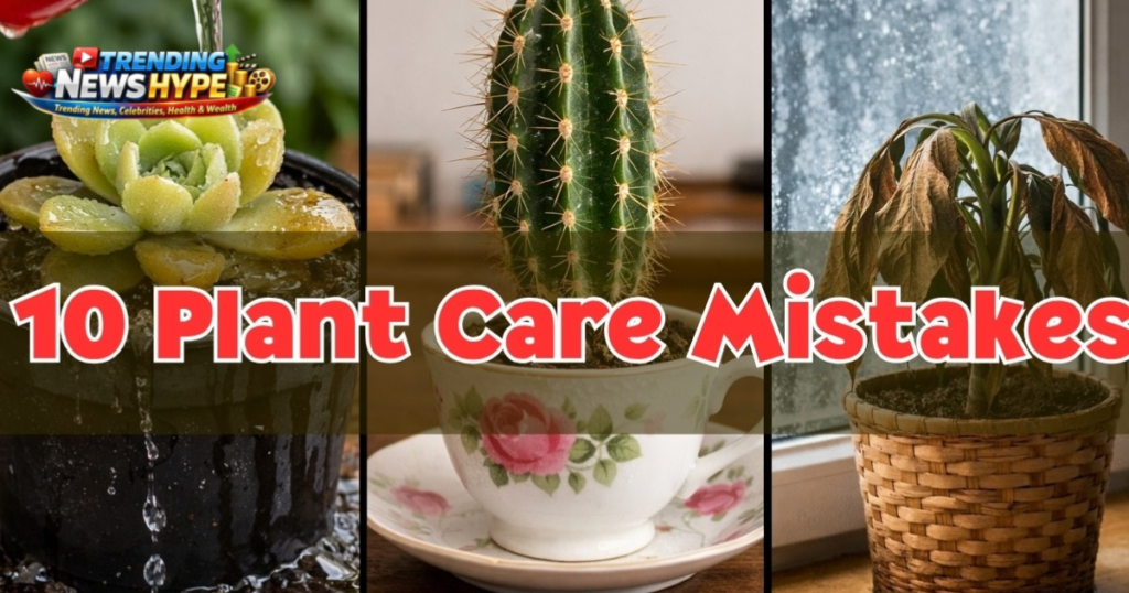 10 Common Plant Care Mistakes and How to Avoid Them