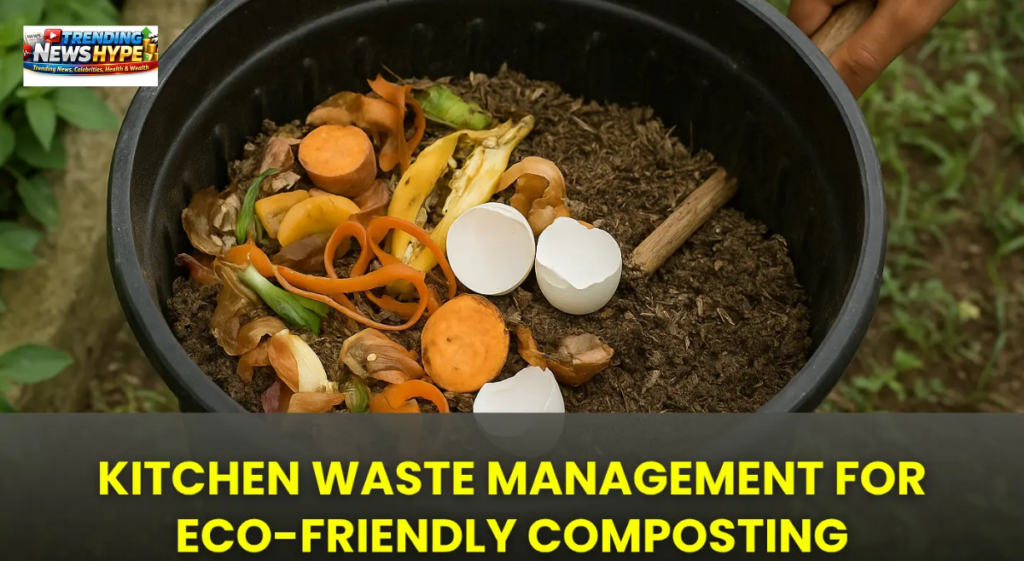 compost kitchen waste at home